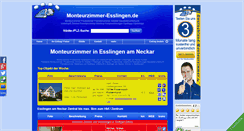 Desktop Screenshot of monteurzimmer-esslingen.de